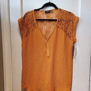 Women's blouse, XL, Mustard Yellow